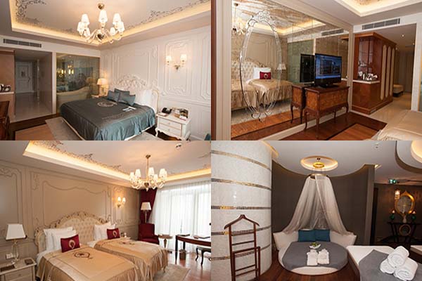 اتاق های هتل سی وی کی بسفروس استانبول