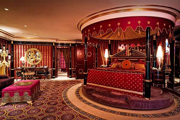 اتاق های هتل برج العرب